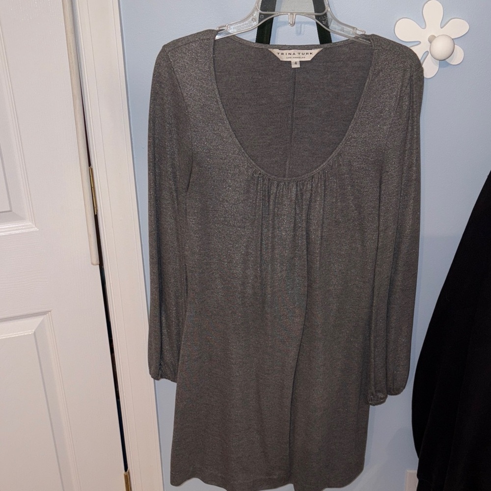 Trina Turk Long Sleeve Dress